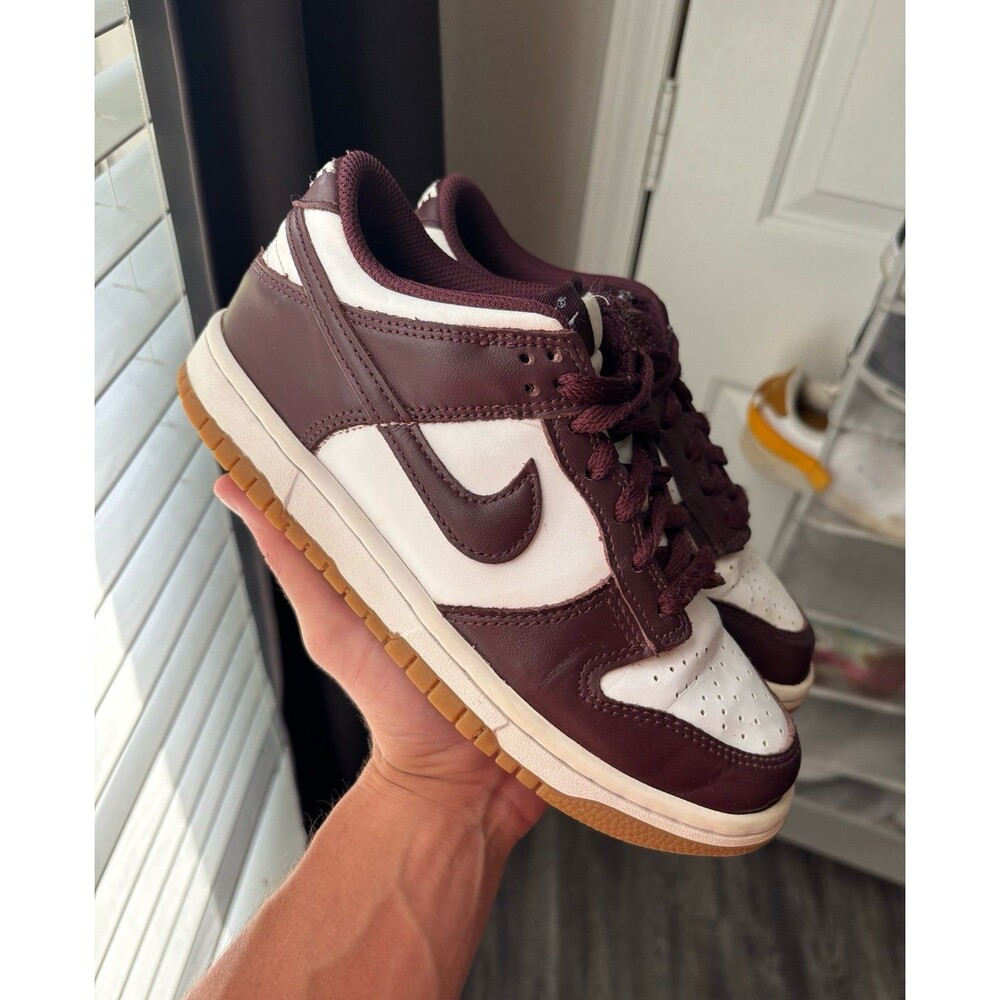 Nike Dunk Low Burgundy Crush Gum Size Women’s 6.5